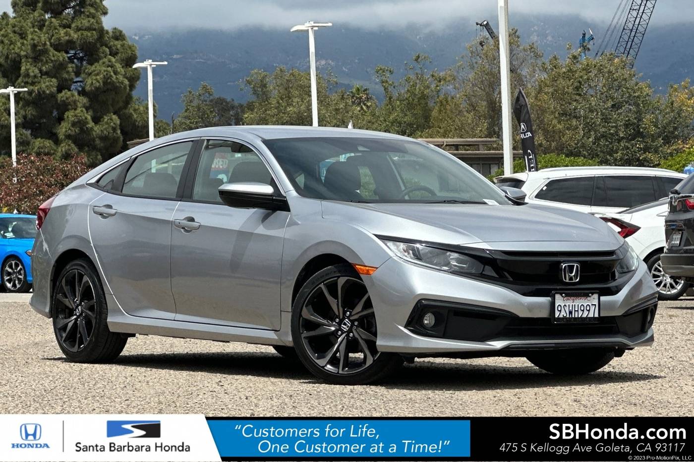 2021 Honda Civic Sport — Sedan — 87,908 mi — Goleta, CA