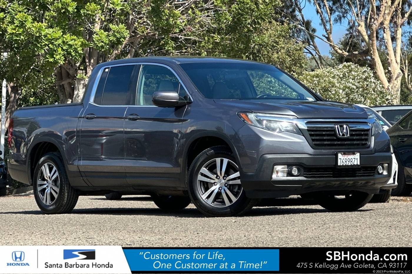 2017 Honda Ridgeline RTS — Pickup Truck — 185,181 mi — Goleta, CA