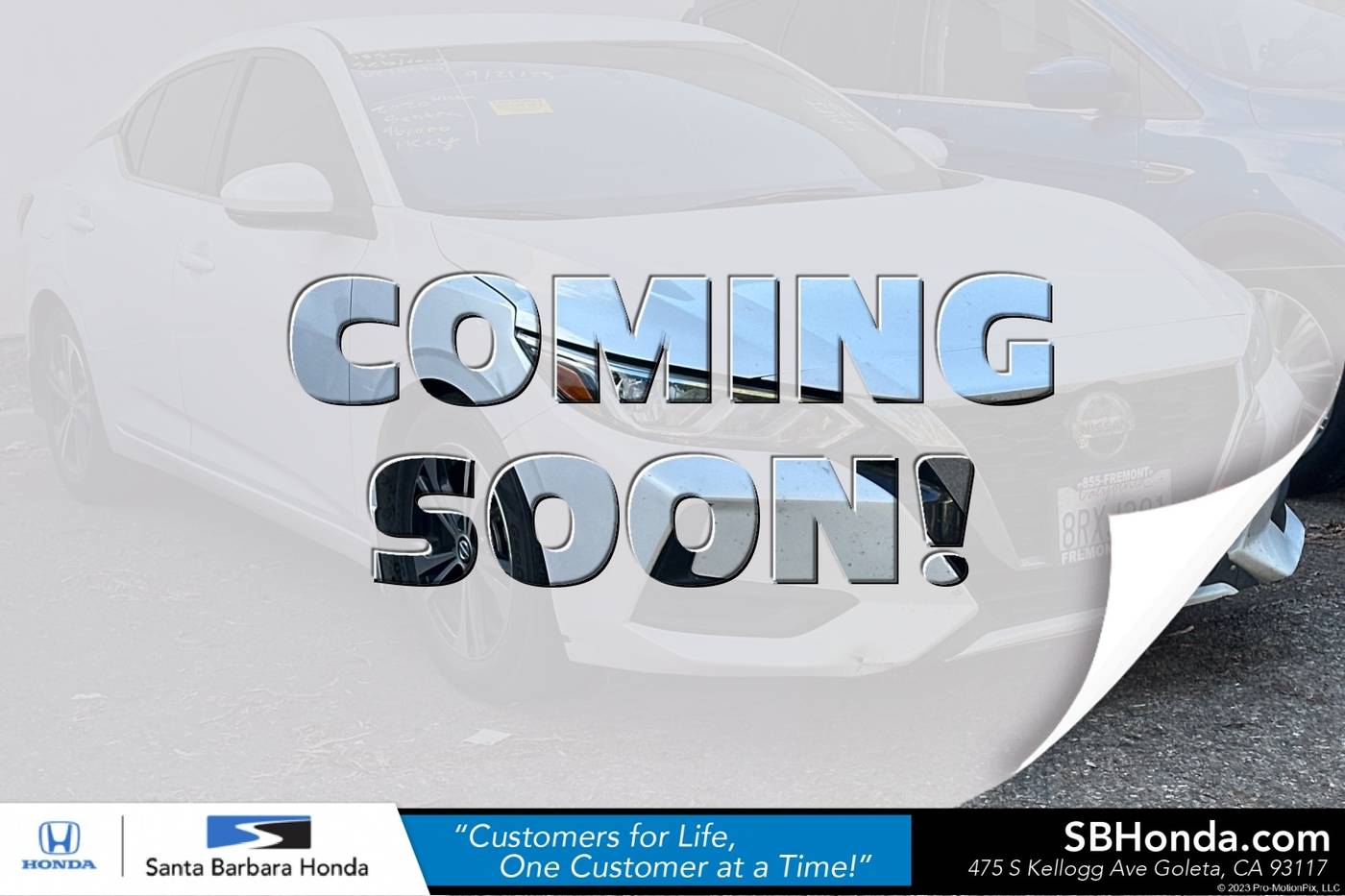2020 Nissan Sentra SV — Sedan — 96,297 mi — Goleta, CA