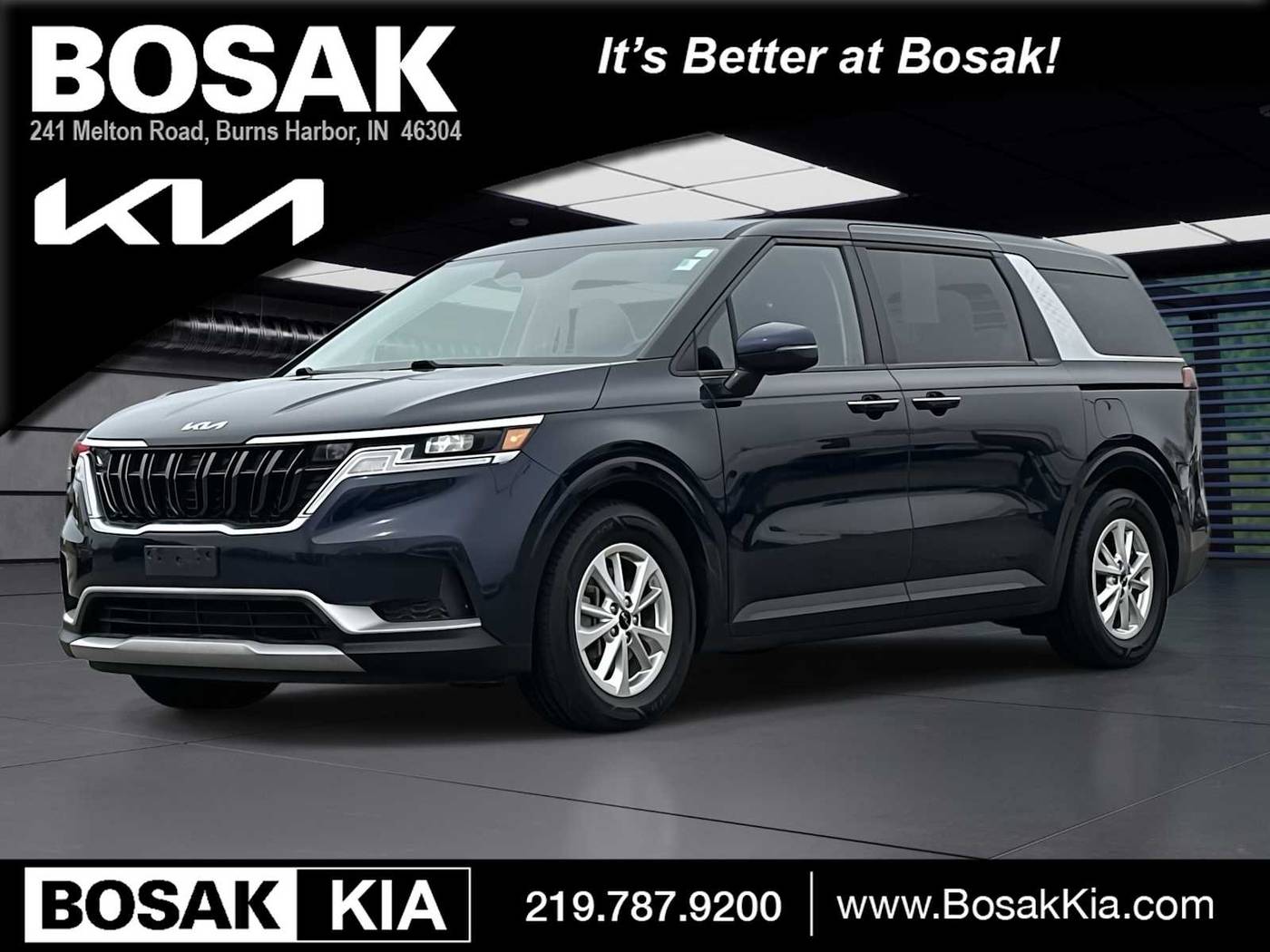 2022 Kia Carnival LXS — Minivan — 46,848 mi — Burns Harbor, IN