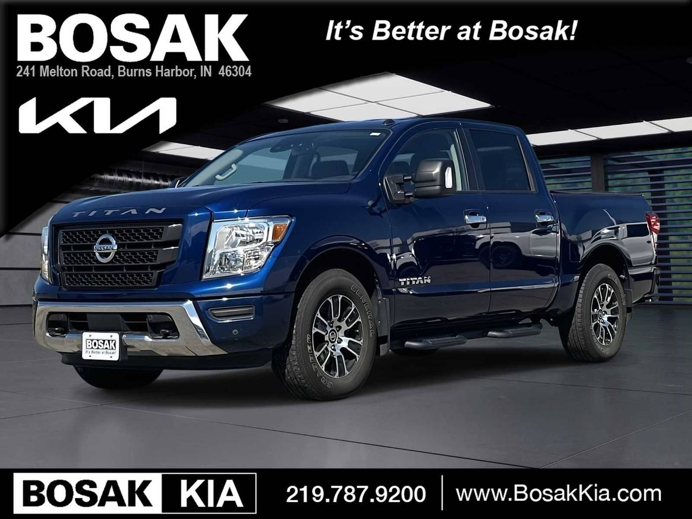 2021 Nissan Titan SV — Pickup Truck — 23,812 mi — Burns Harbor, IN