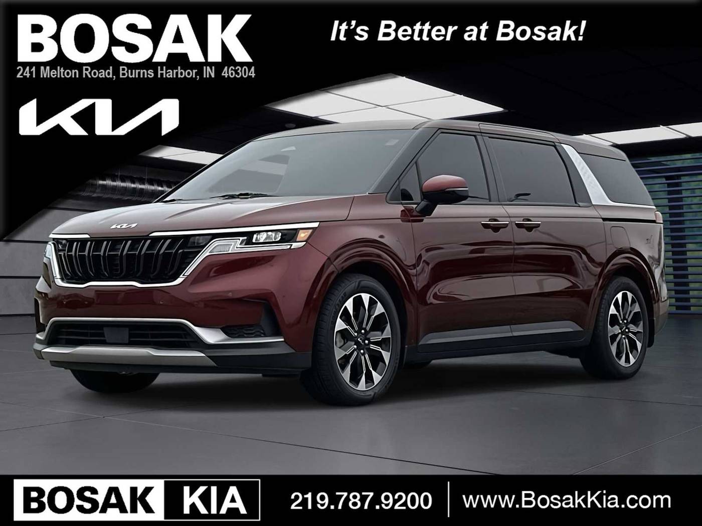 2024 Kia Carnival EX — Minivan — 23,697 mi — Burns Harbor, IN