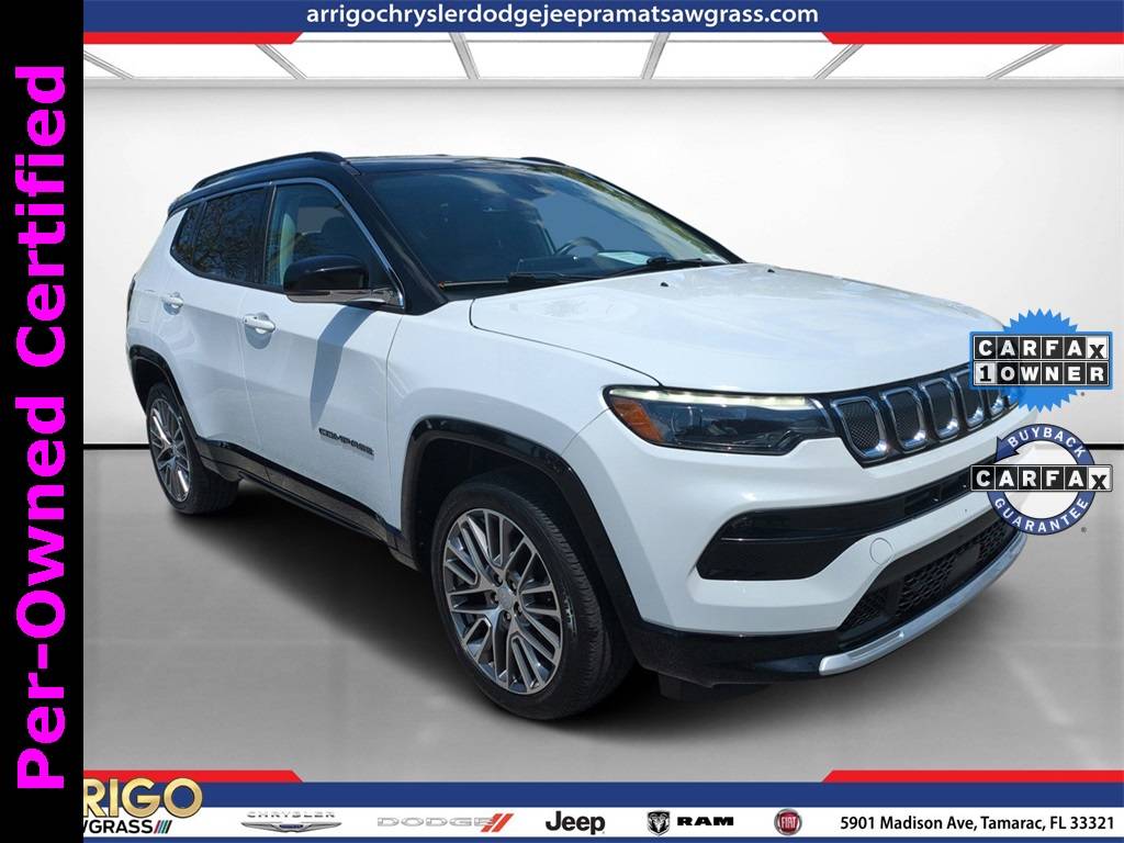2022 Jeep Compass Limited — SUV — 25,397 mi — Tamarac, FL