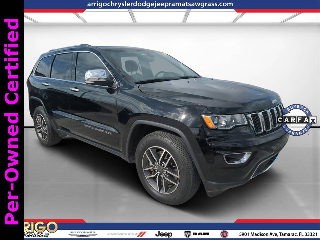 2021 Jeep Grand Cherokee WK Limited — SUV — 23,082 mi — Tamarac, FL