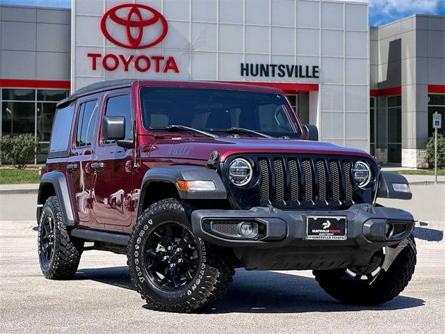 2021 Jeep Wrangler Willys — SUV — 75,723 mi — Huntsville, TX
