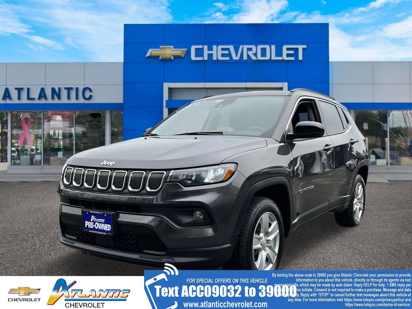2022 Jeep Compass Latitude — SUV — 30,722 mi — Bay Shore, NY