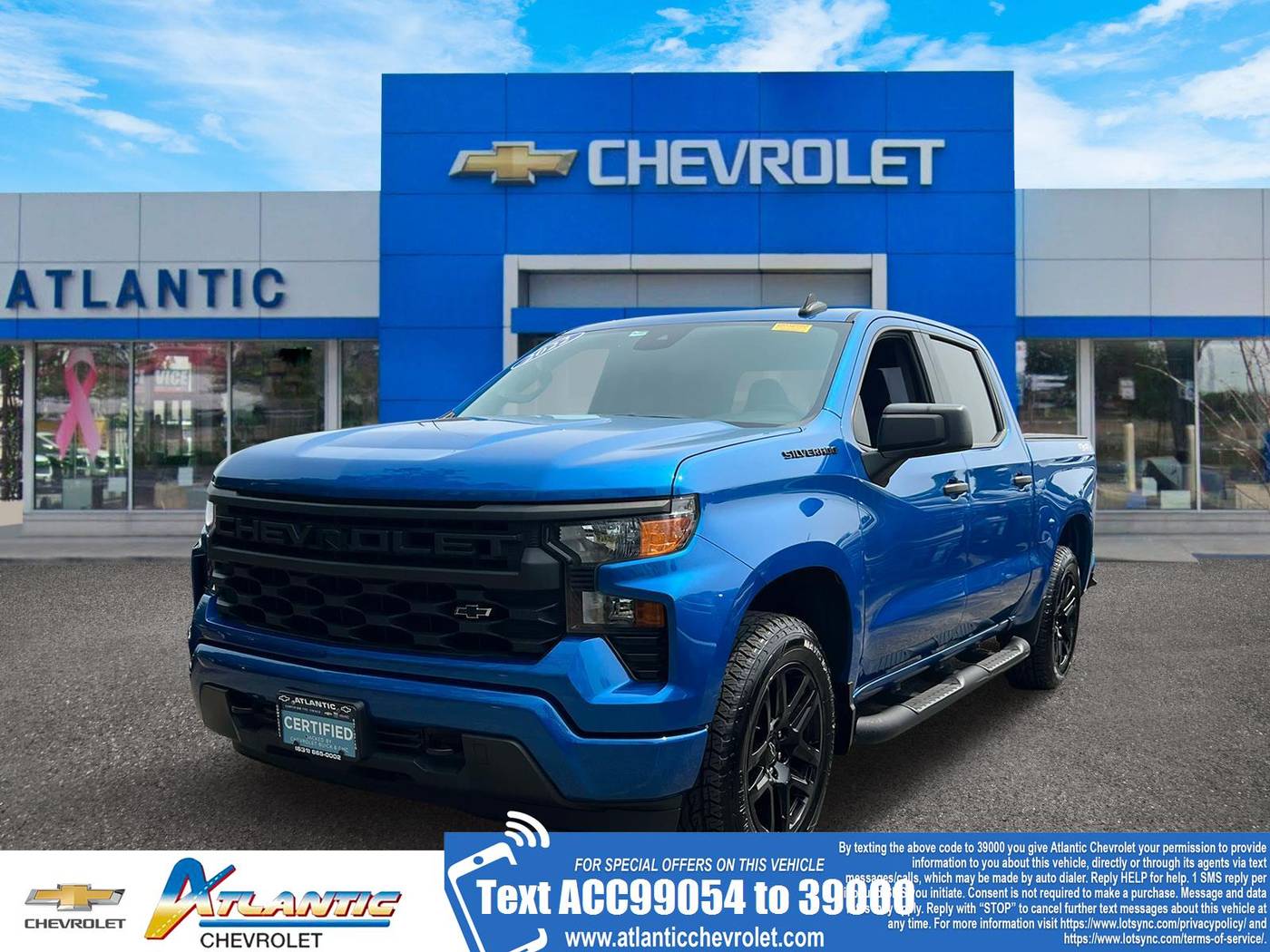 2022 Chevrolet Silverado 1500 Custom — Pickup Truck — 51,596 mi — Bay Shore, NY
