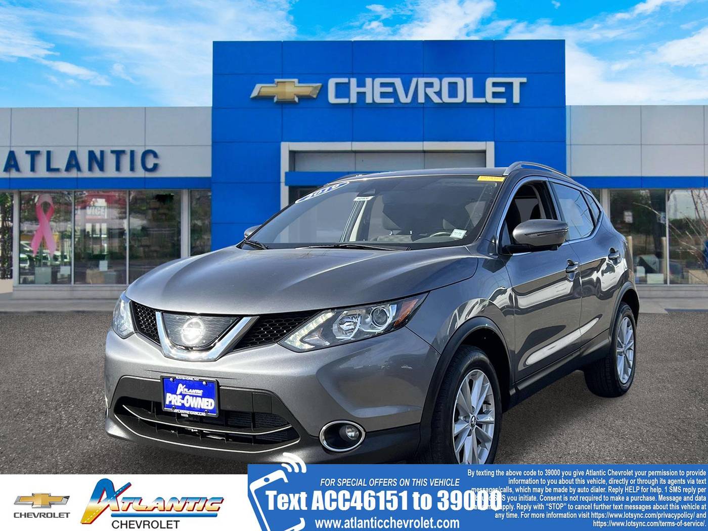 2019 Nissan Rogue Sport SV — SUV — 75,125 mi — Bay Shore, NY