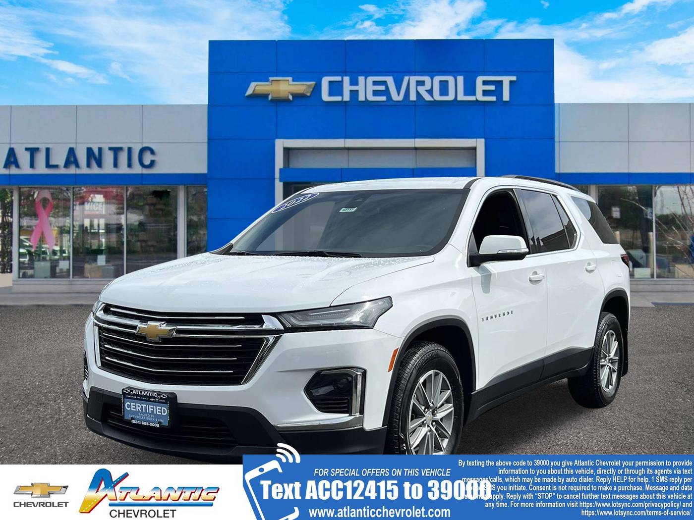 2022 Chevrolet Traverse LT Cloth — SUV — 23,402 mi — Bay Shore, NY