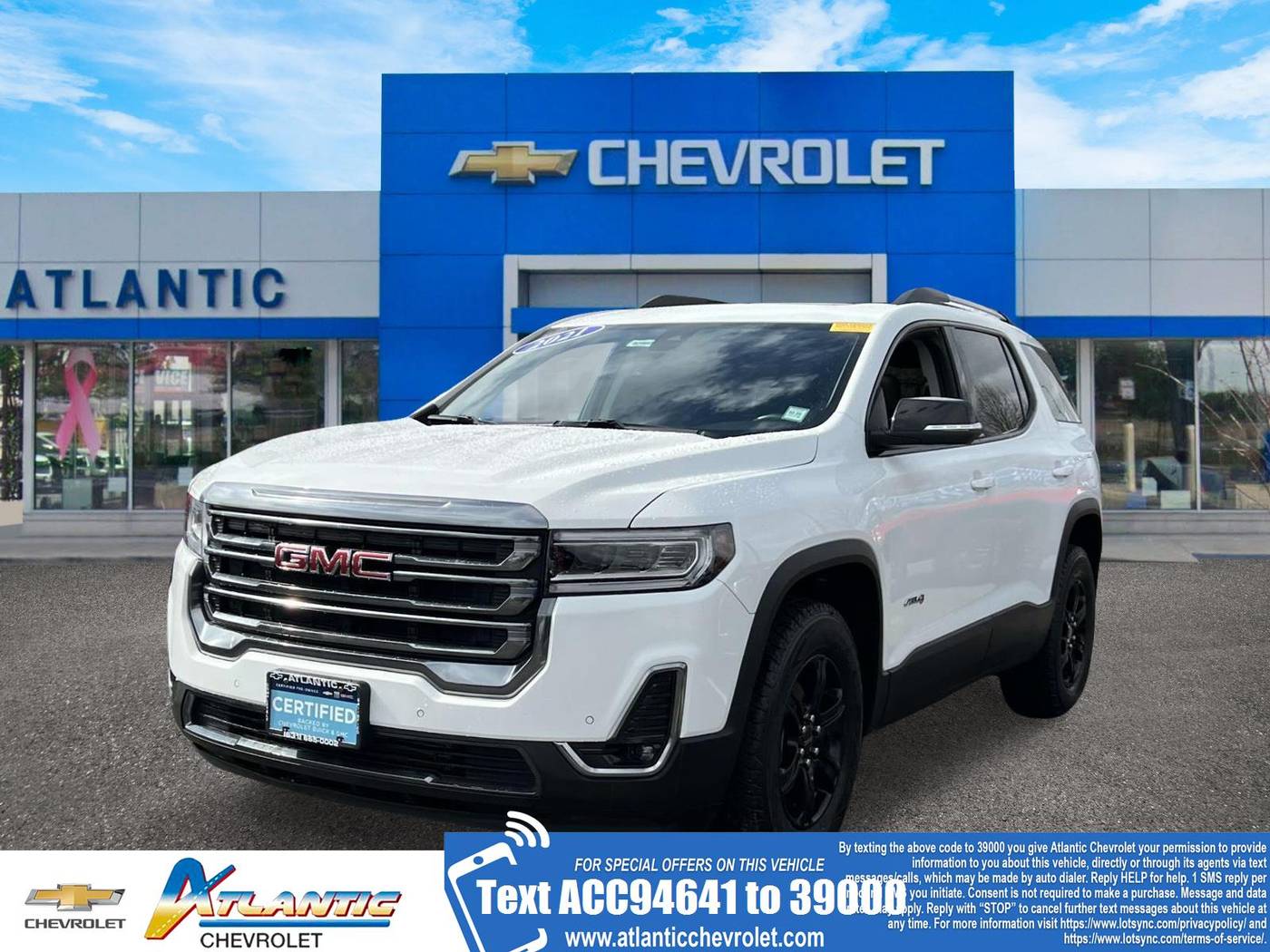 2021 GMC Acadia AT4 — SUV — 54,841 mi — Bay Shore, NY