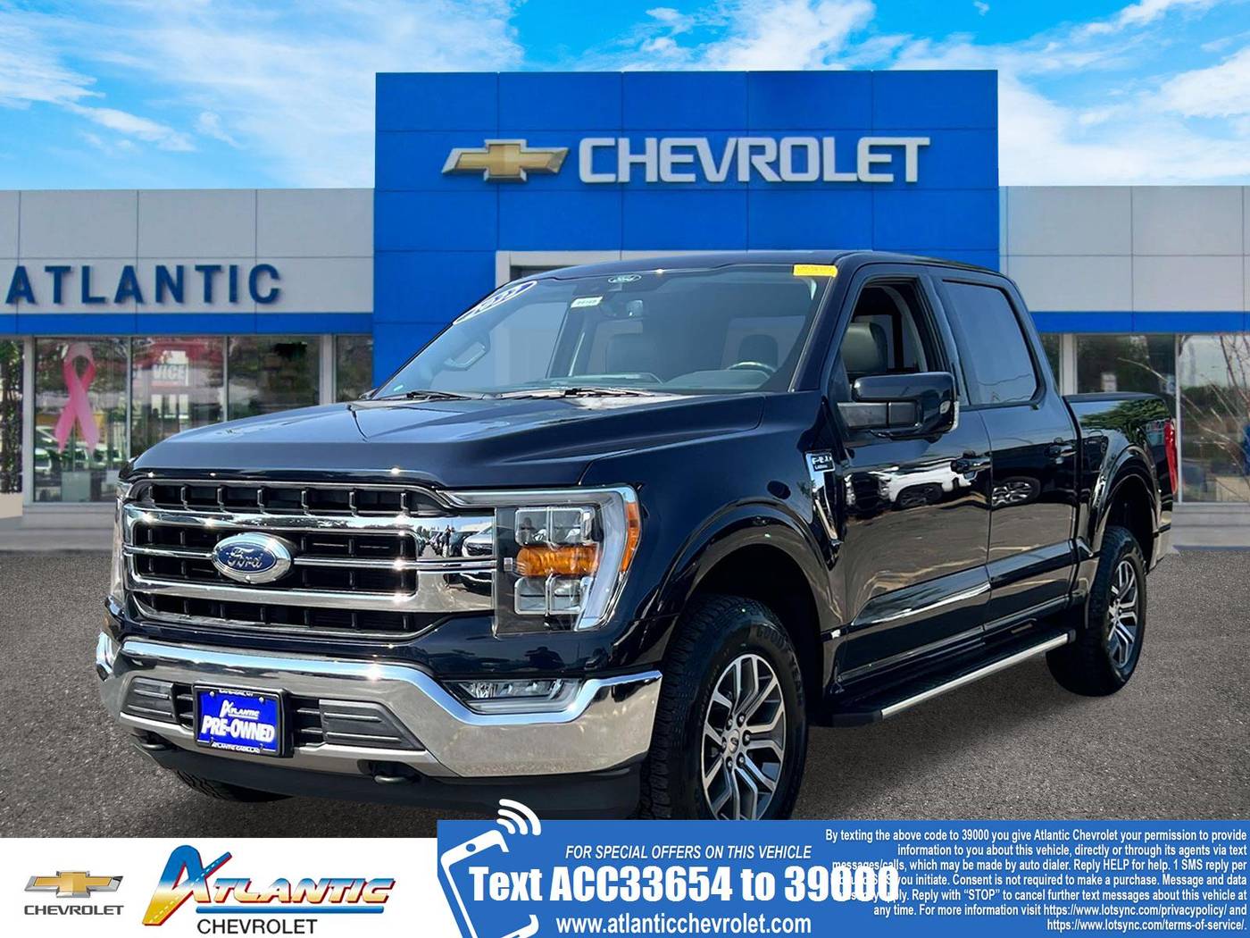 2022 Ford F-150 Lariat — Pickup Truck — 60,921 mi — Bay Shore, NY