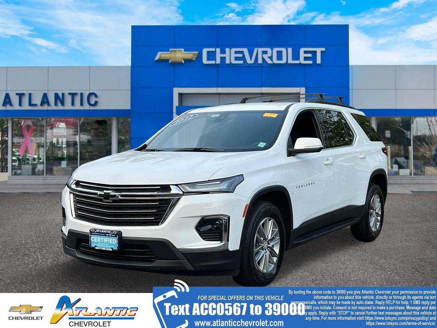 2022 Chevrolet Traverse LT Leather — SUV — 14,317 mi — Bay Shore, NY