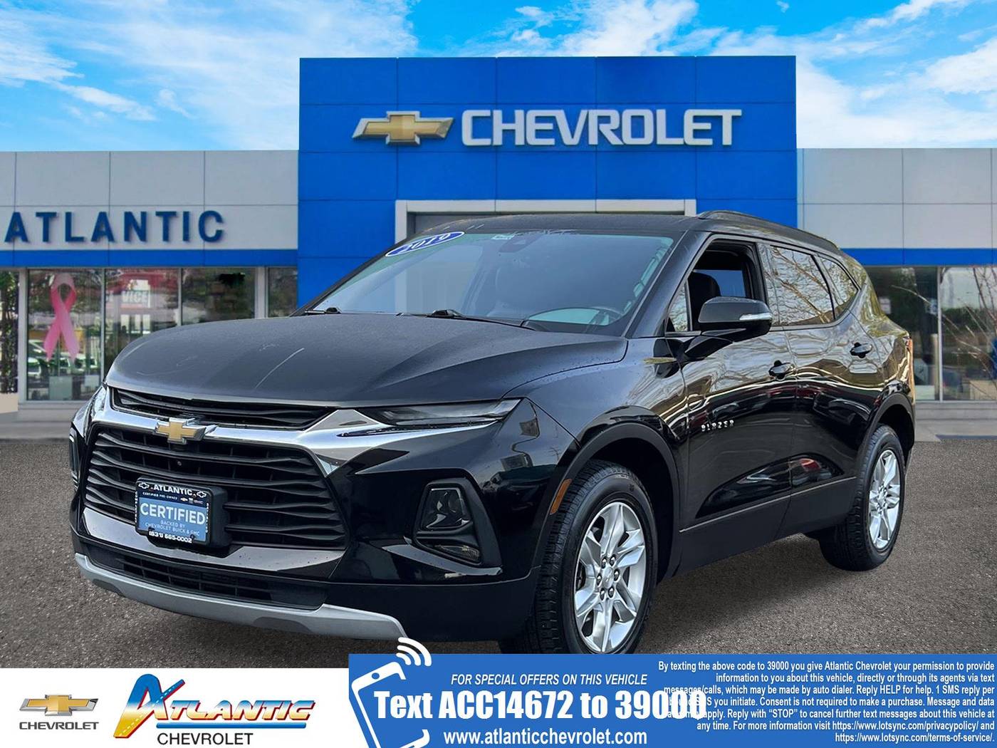 2019 Chevrolet Blazer 3LT — SUV — 47,996 mi — Bay Shore, NY