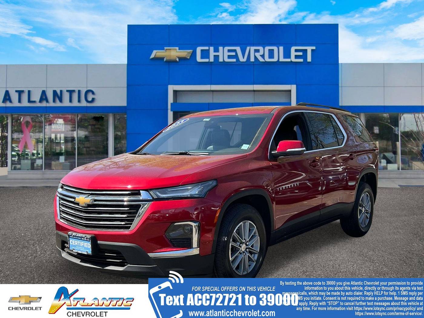 2023 Chevrolet Traverse LT Leather — SUV — 36,740 mi — Bay Shore, NY