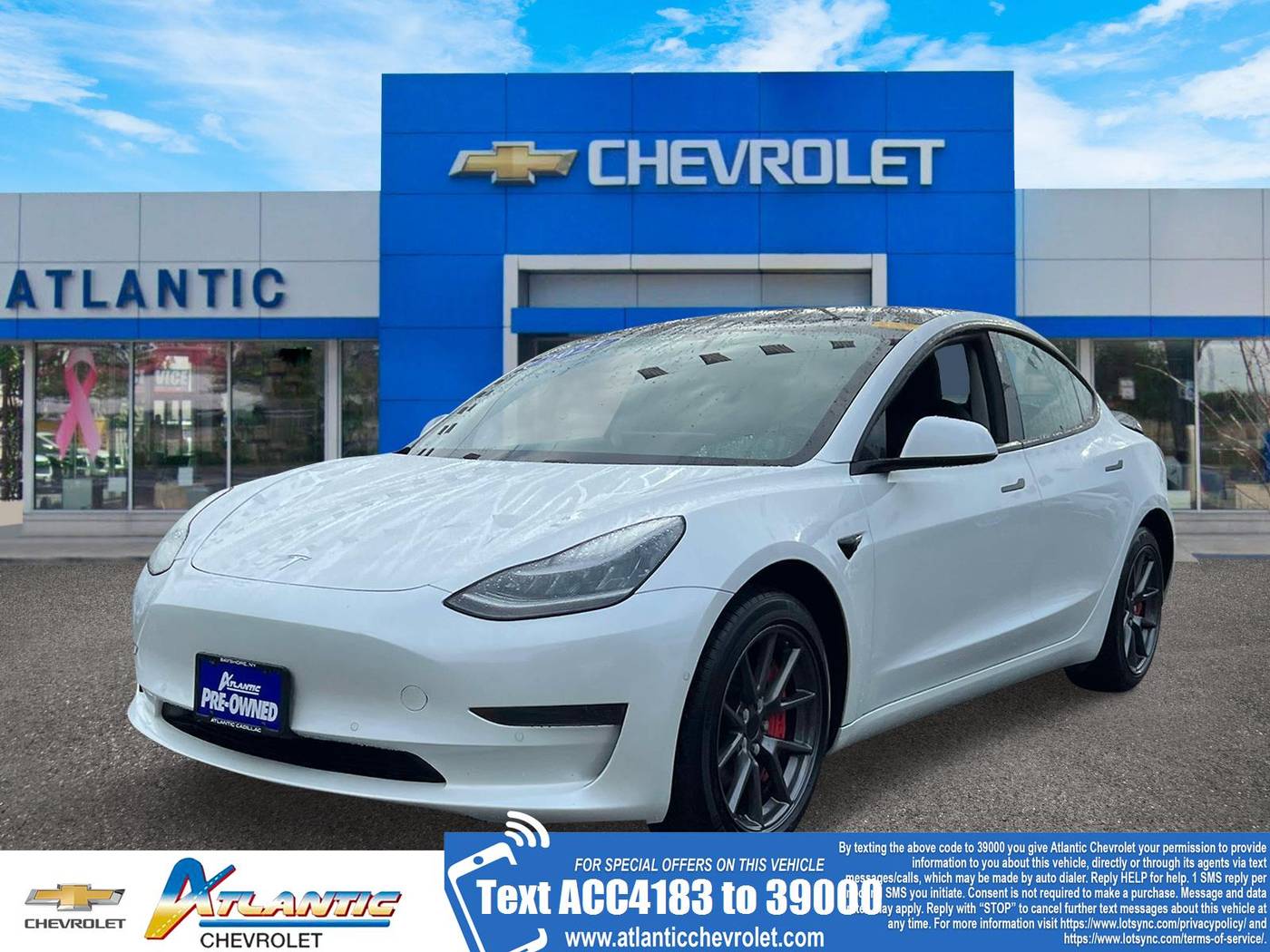 2021 Tesla Model 3 Standard Range Plus — Sedan — 46,219 mi — Bay Shore, NY