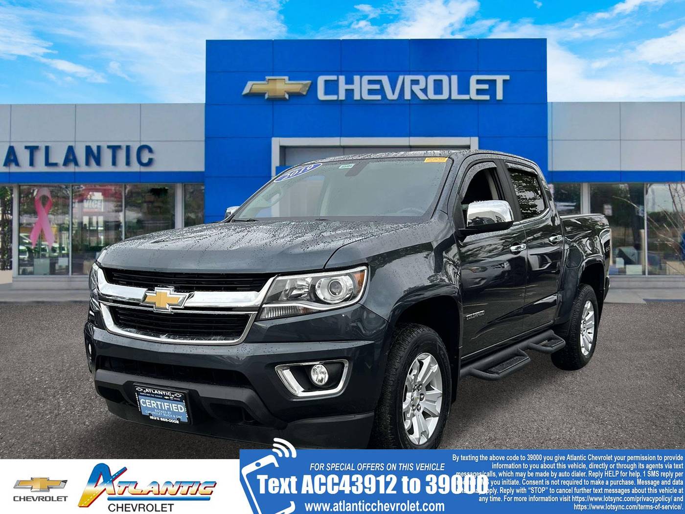 2019 Chevrolet Colorado LT — Pickup Truck — 68,295 mi — Bay Shore, NY
