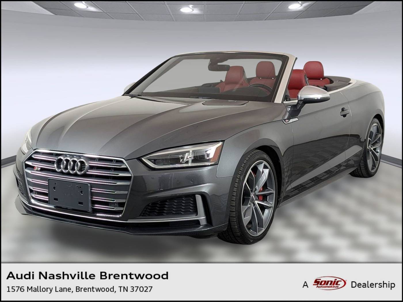 2018 Audi S5 Premium Plus — Convertible — 45,060 mi — Brentwood, TN