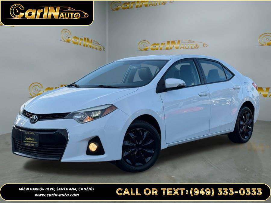 2015 Toyota Corolla S Premium — Sedan — 117,636 mi — Santa Ana, CA