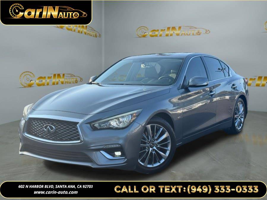 2018 INFINITI Q50 3.0t LUXE — Sedan — 95,607 mi — Santa Ana, CA