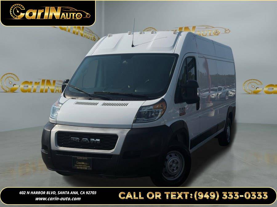 2021 Ram ProMaster Cargo Van 2500 — Cargo Van — 37,496 mi — Santa Ana, CA