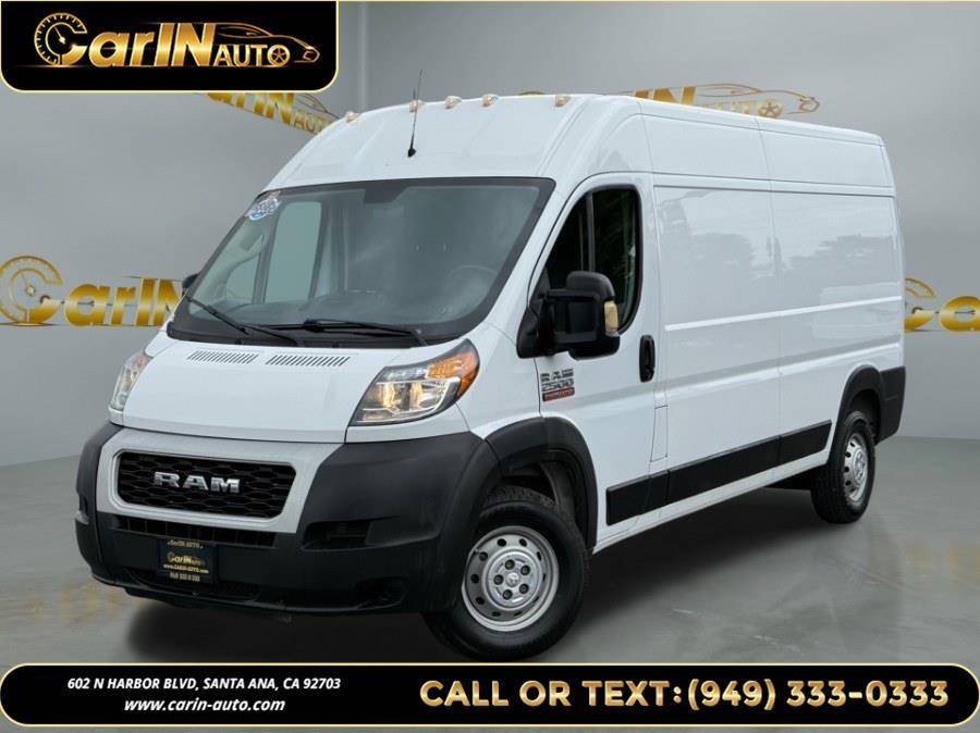 2021 Ram ProMaster Cargo Van 2500 — Cargo Van — 60,562 mi — Santa Ana, CA