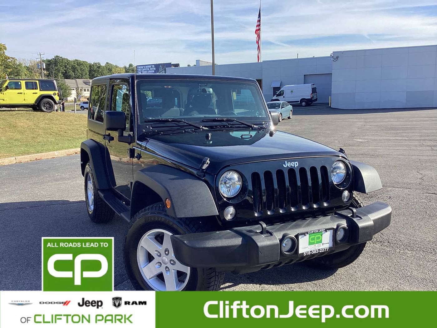 2017 Jeep Wrangler Sport — SUV — 111,389 mi — Clifton Park, NY