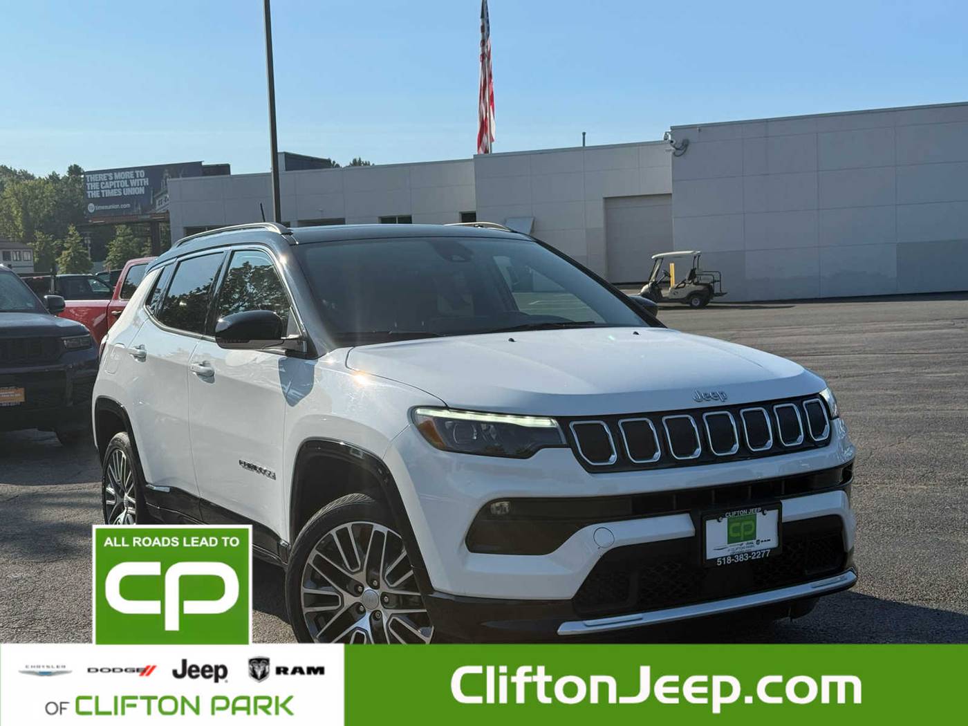2022 Jeep Compass Limited — SUV — 27,876 mi — Clifton Park, NY
