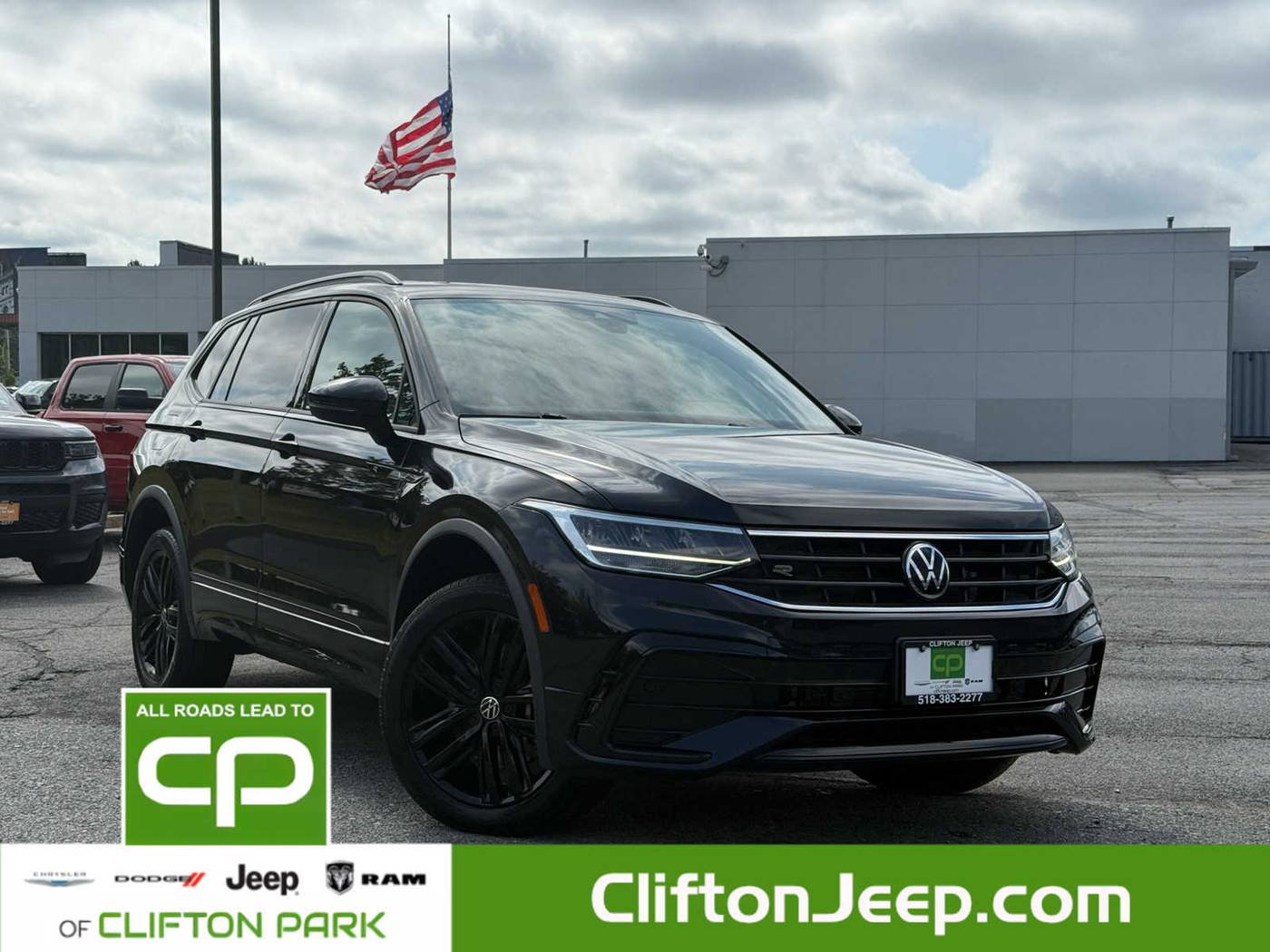 2022 Volkswagen Tiguan SE R-Line Black — SUV — 61,296 mi — Clifton Park, NY