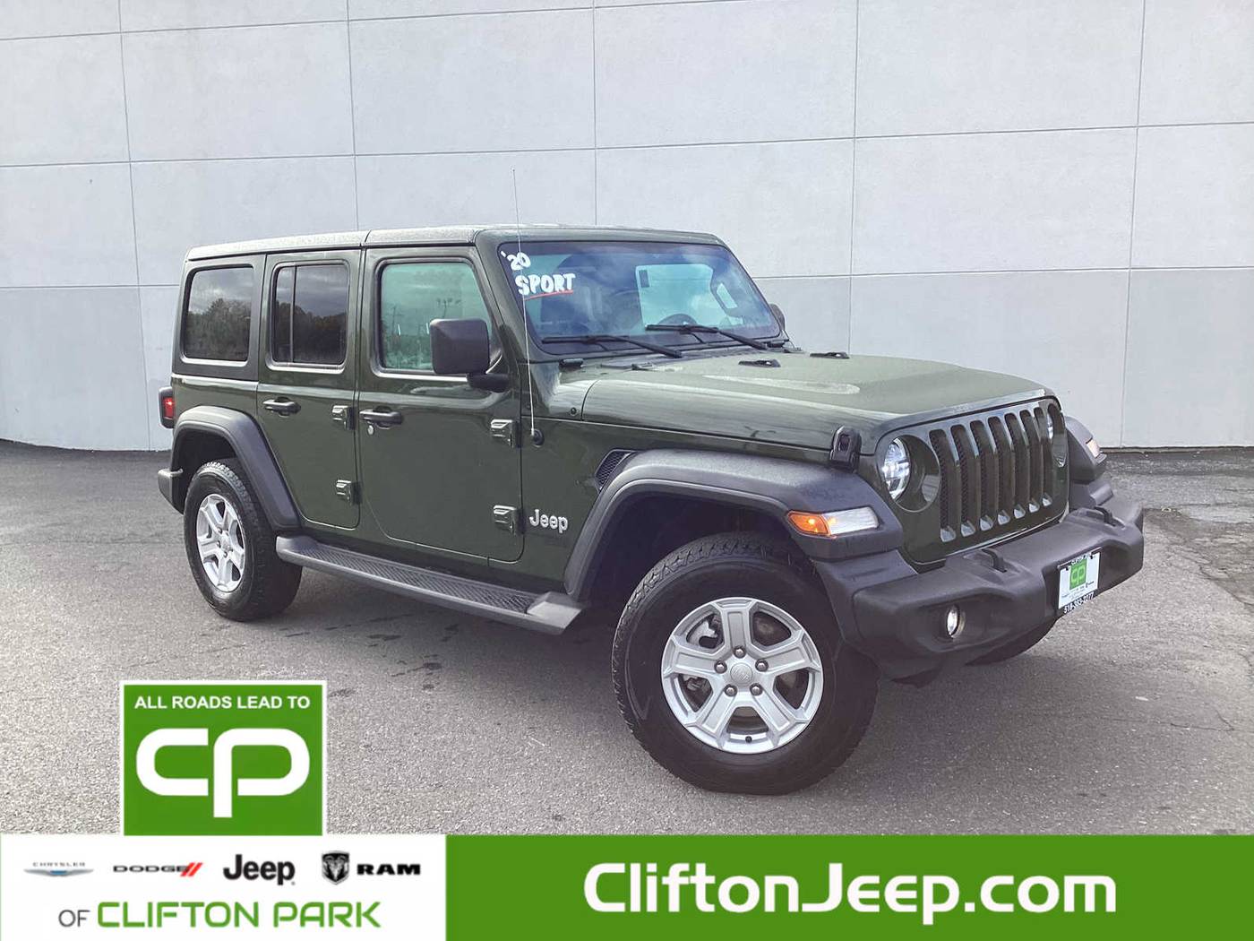 2020 Jeep Wrangler Sport S — SUV — 80,577 mi — Clifton Park, NY