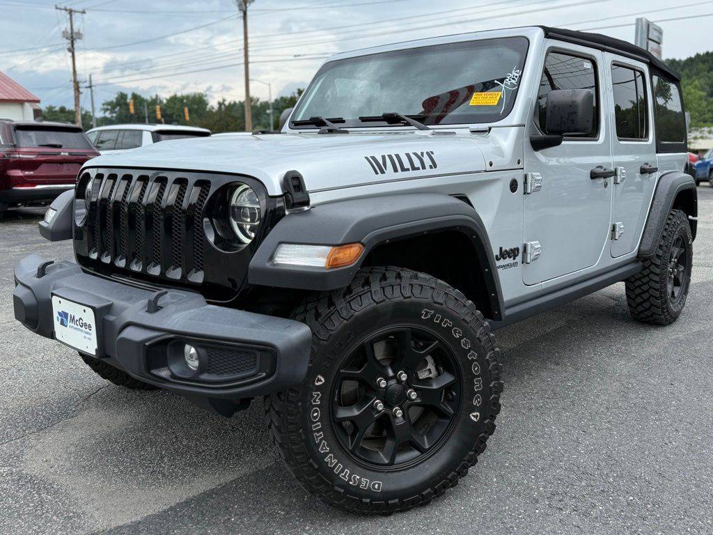 2022 Jeep Wrangler Willys — SUV — 34,308 mi — Barre, VT