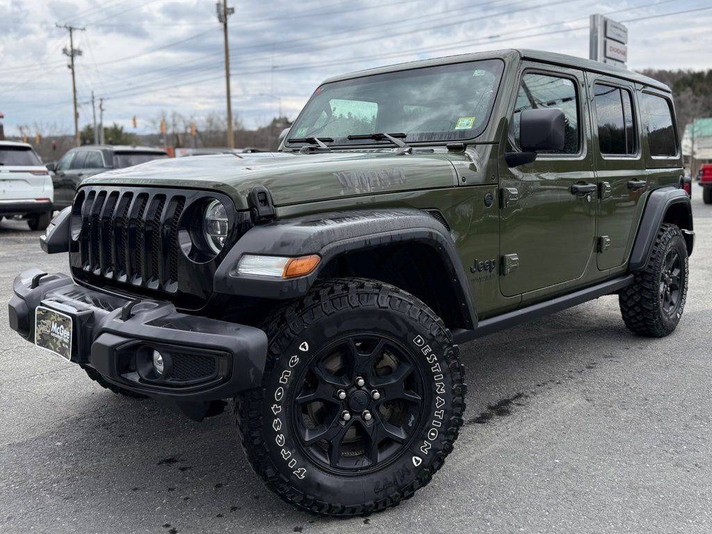 2021 Jeep Wrangler Willys — SUV — 36,612 mi — Barre, VT
