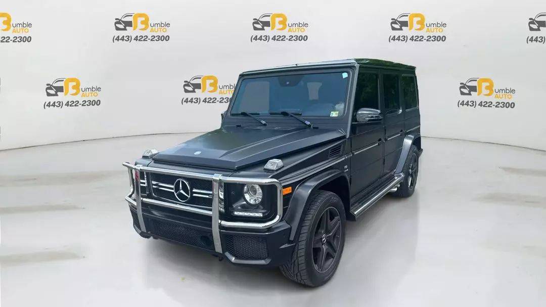 2016 Mercedes-Benz G-Class G 63 AMG — SUV — 40,900 mi — Ellicott City, MD