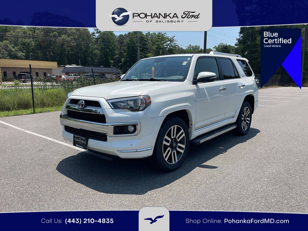 2019 Toyota 4Runner Limited — SUV — 80,866 mi — Salisbury, MD