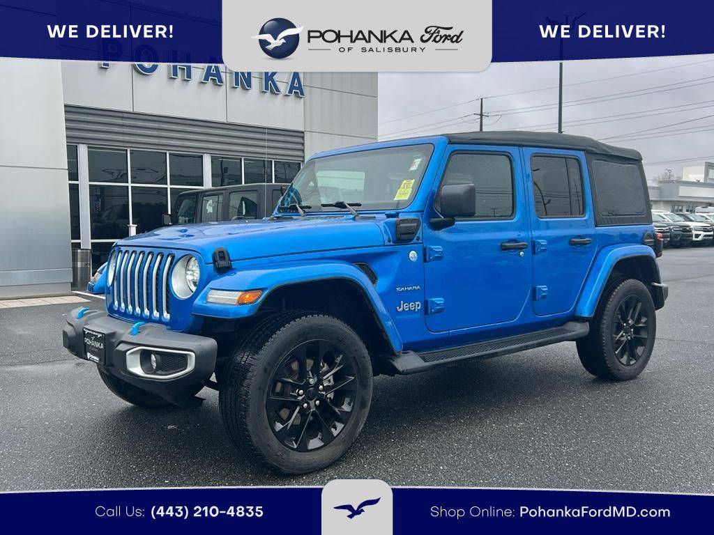 2022 Jeep Wrangler Sahara 4xe — SUV — 20,018 mi — Salisbury, MD