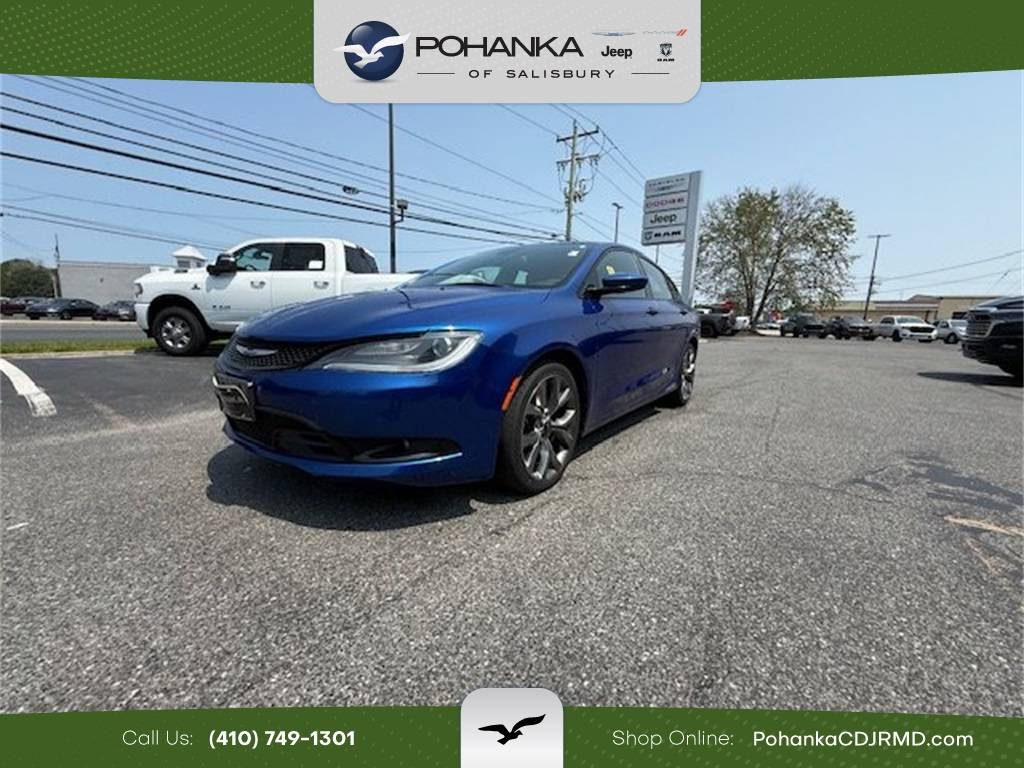 2016 Chrysler 200 S — Sedan — 68,757 mi — Salisbury, MD