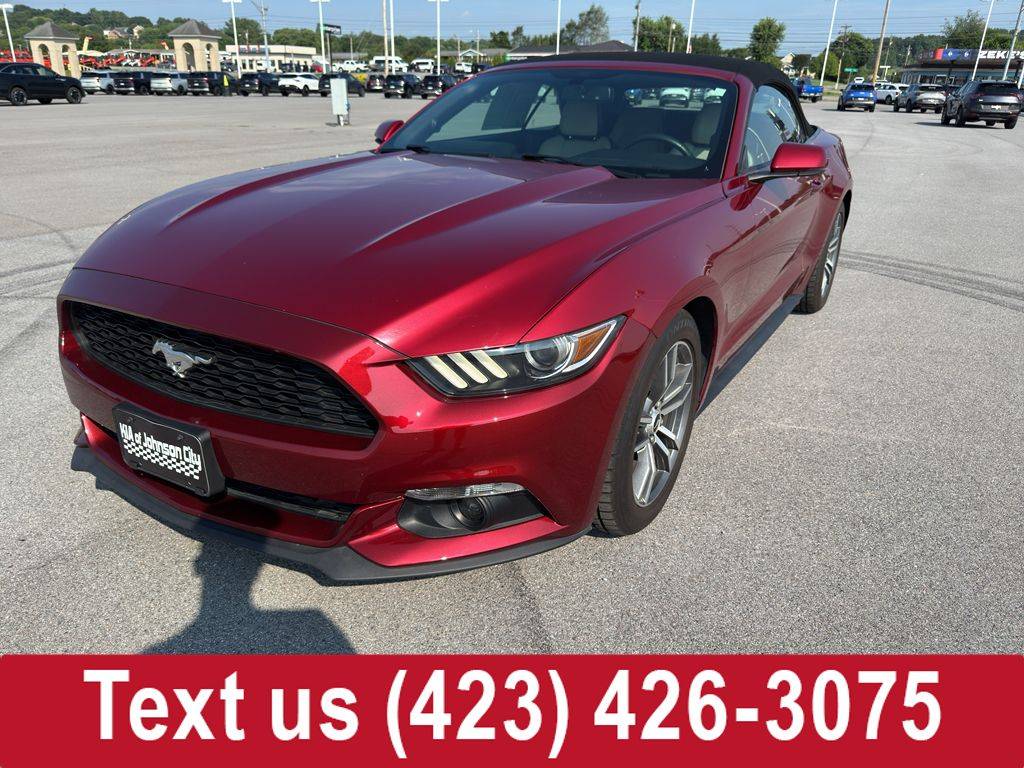 2015 Ford Mustang EcoBoost Premium — Convertible — 77,318 mi — Johnson City, TN