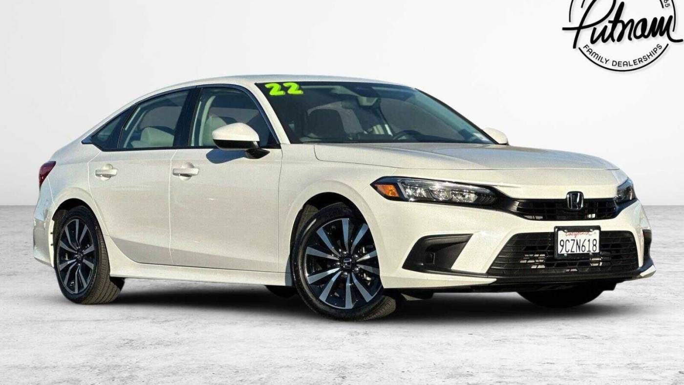 2022 Honda Civic EX — Sedan — 22,879 mi — San Carlos, CA