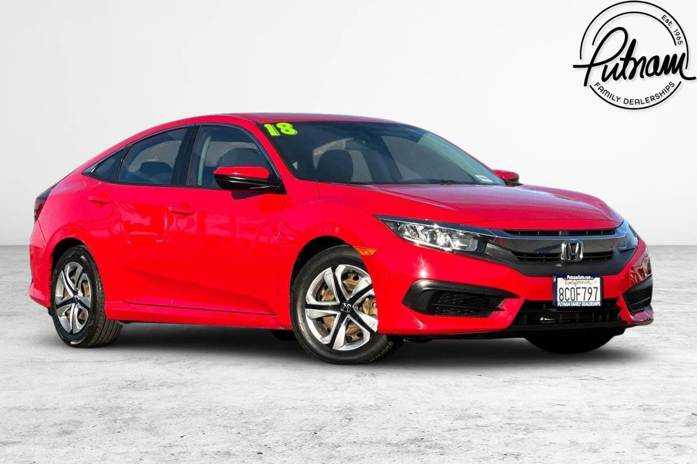 2018 Honda Civic LX — Sedan — 148,000 mi — San Carlos, CA