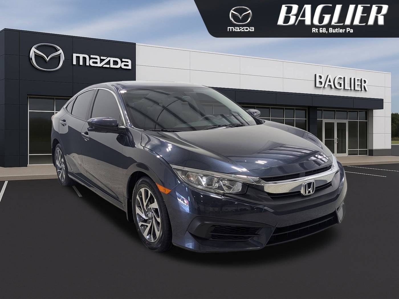 2017 Honda Civic EX — Sedan — 78,158 mi — Butler, PA