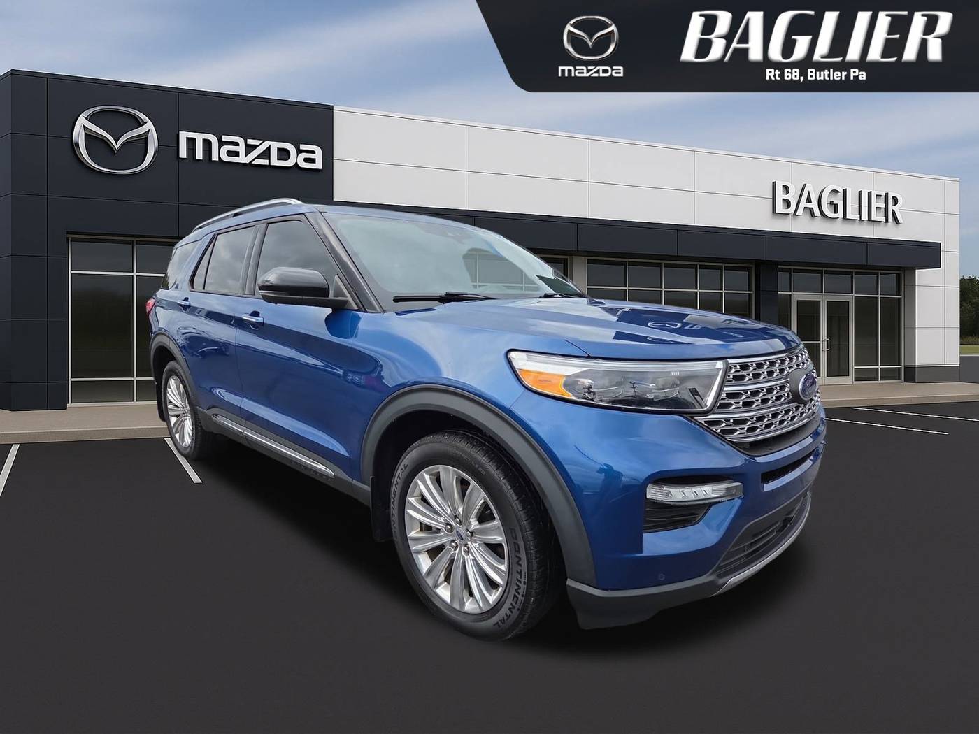 2020 Ford Explorer Limited — SUV — 121,380 mi — Butler, PA