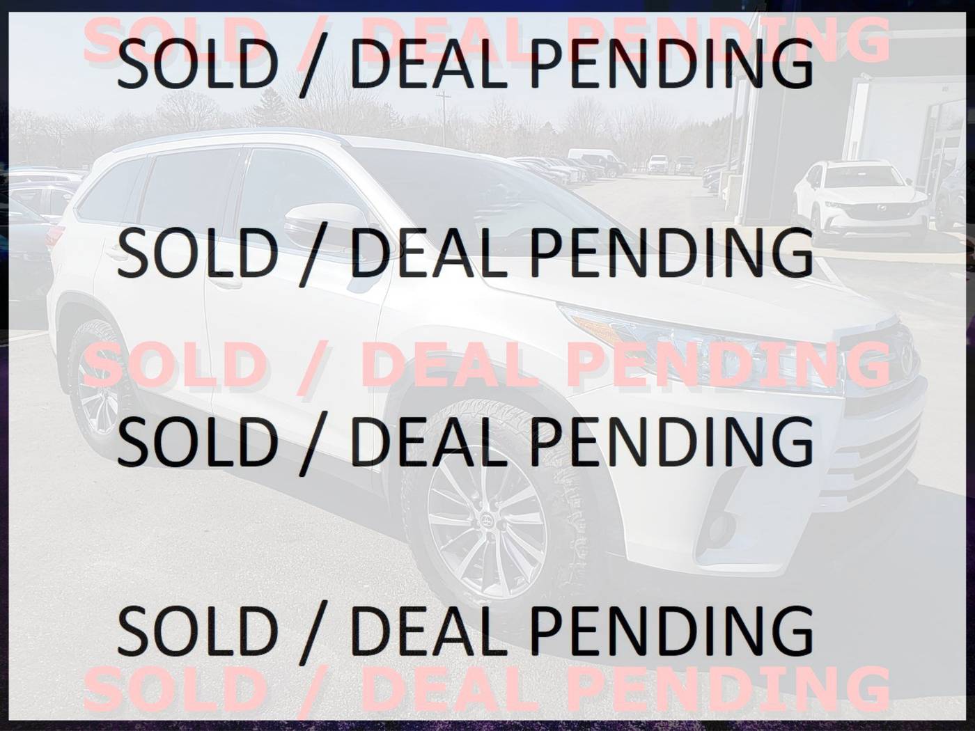 2019 Toyota Highlander XLE — SUV — 65,011 mi — Butler, PA