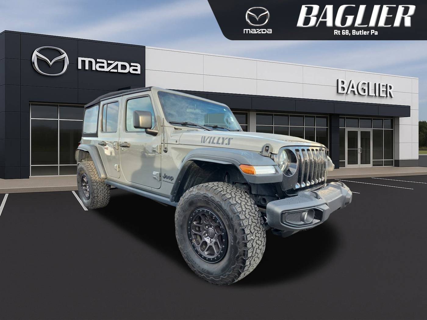 2023 Jeep Wrangler Willys — SUV — 43,295 mi — Butler, PA
