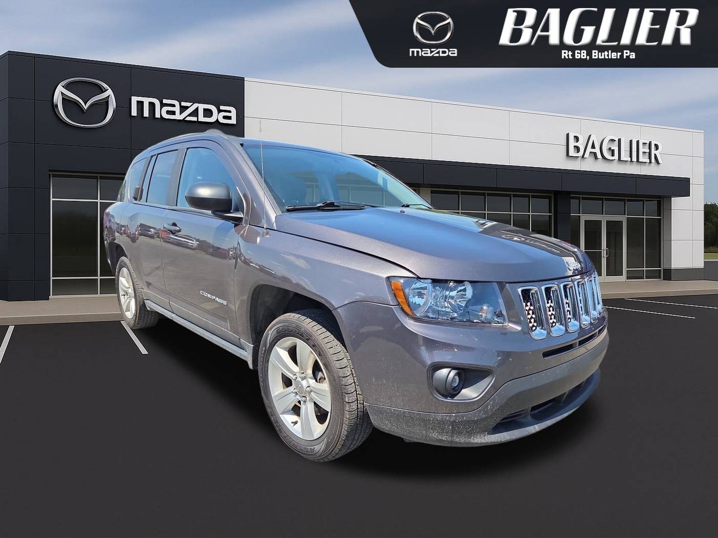 2017 Jeep Compass Sport — SUV — 126,796 mi — Butler, PA
