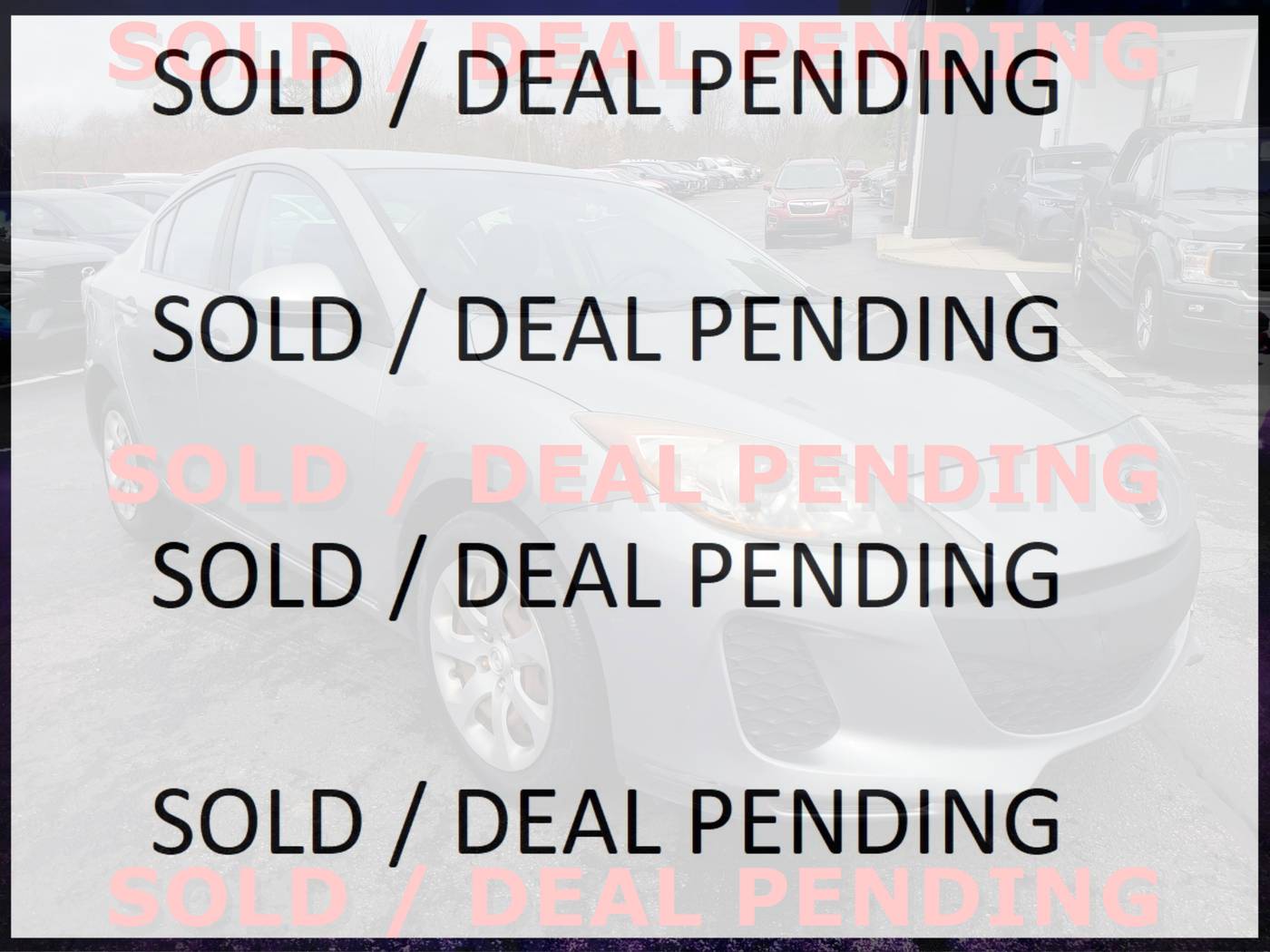 2013 Mazda Mazda3 i SV — Sedan — 112,336 mi — Butler, PA