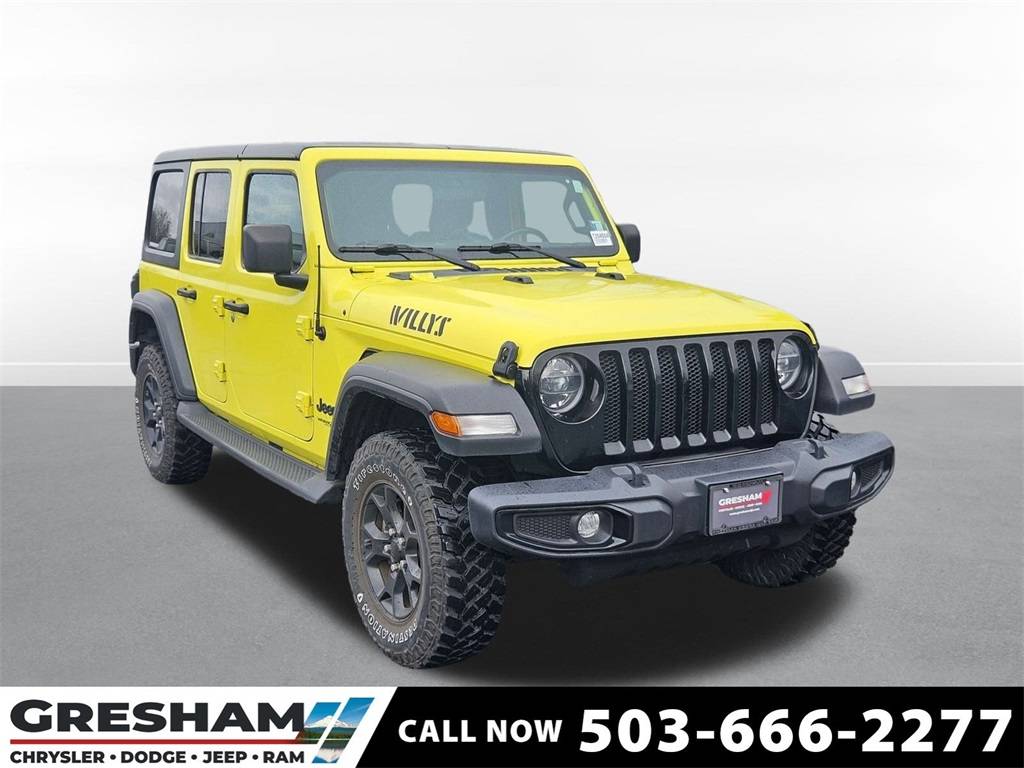 2022 Jeep Wrangler Willys — SUV — 24,509 mi — Gresham, OR