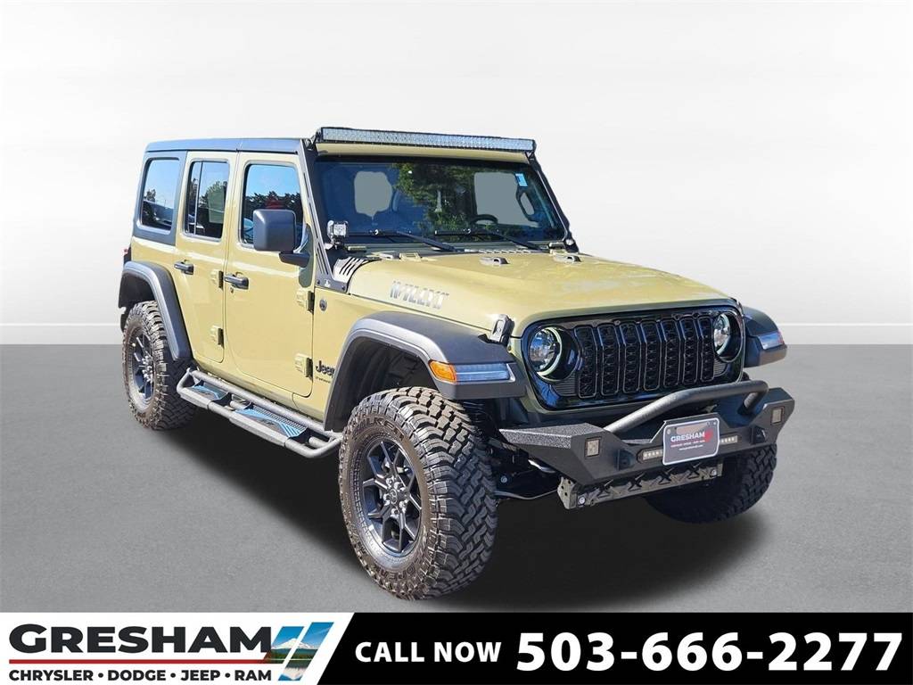 2025 Jeep Wrangler Willys — SUV — 518 mi — Gresham, OR