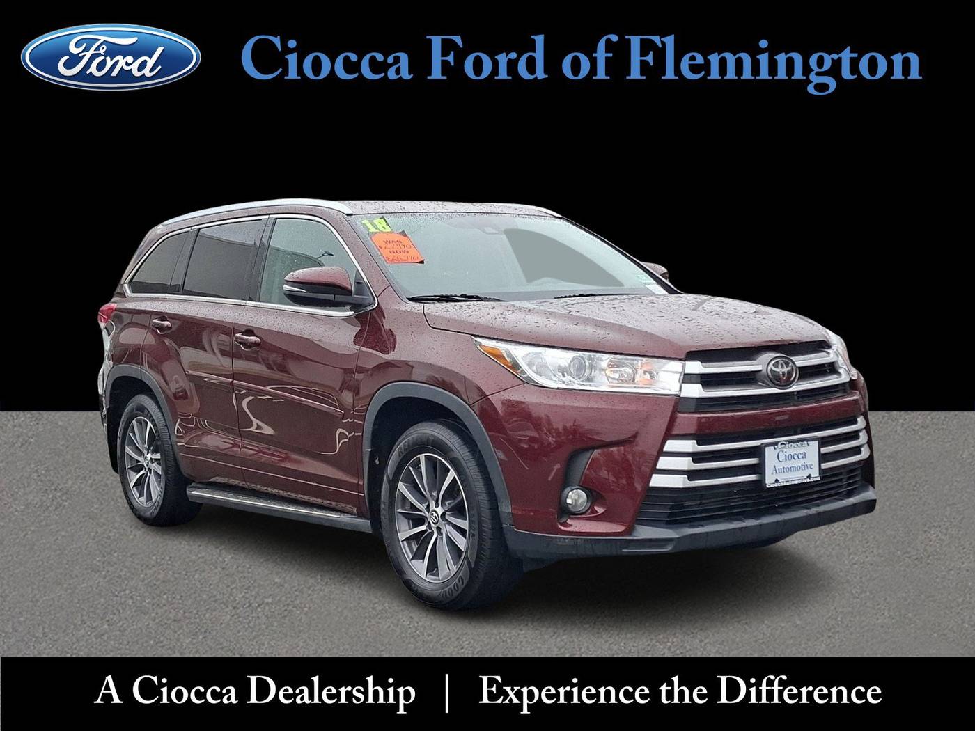 2018 Toyota Highlander XLE — SUV — 57,501 mi — Flemington, NJ