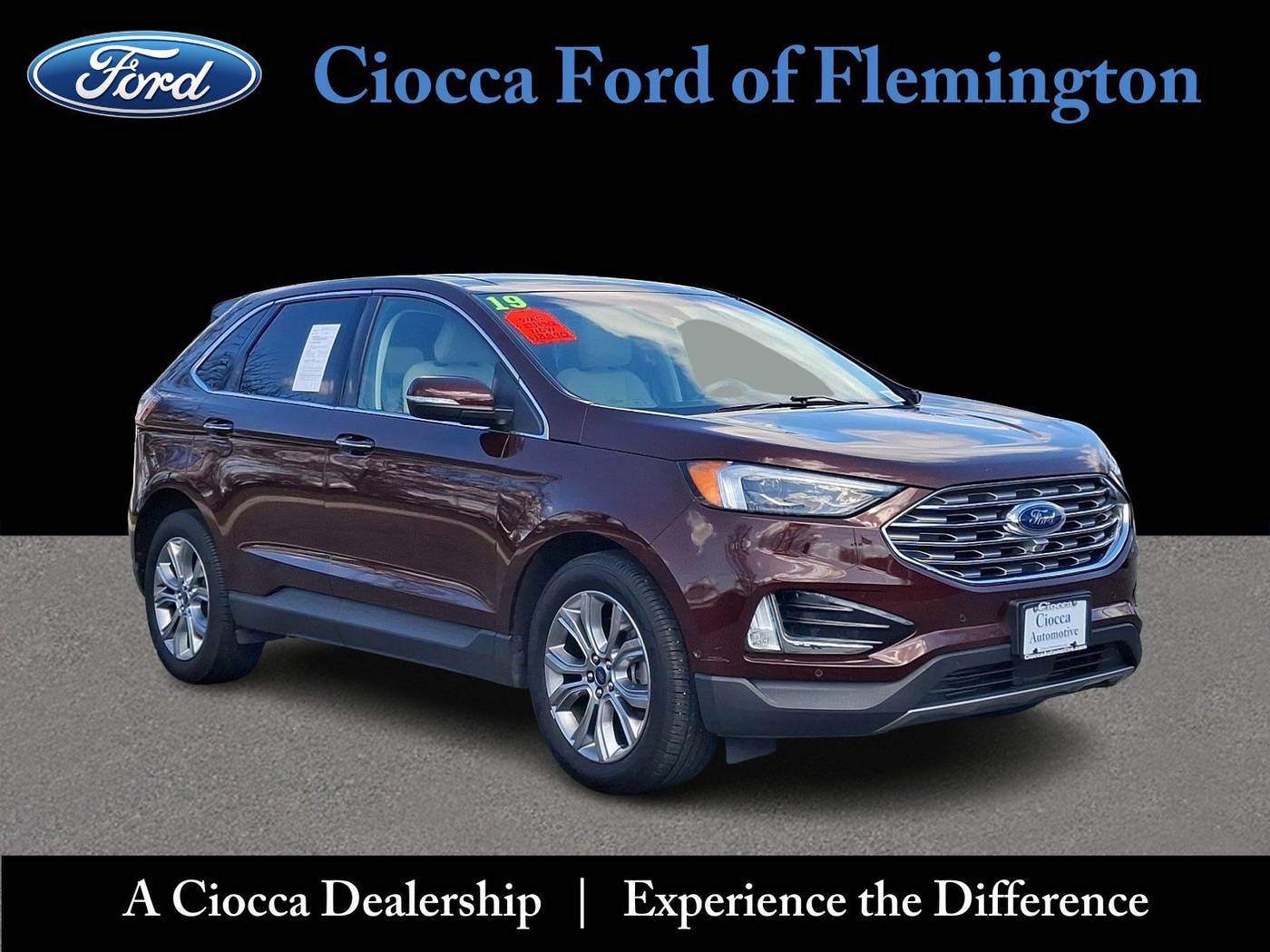 2019 Ford Edge Titanium — SUV — 70,604 mi — Flemington, NJ