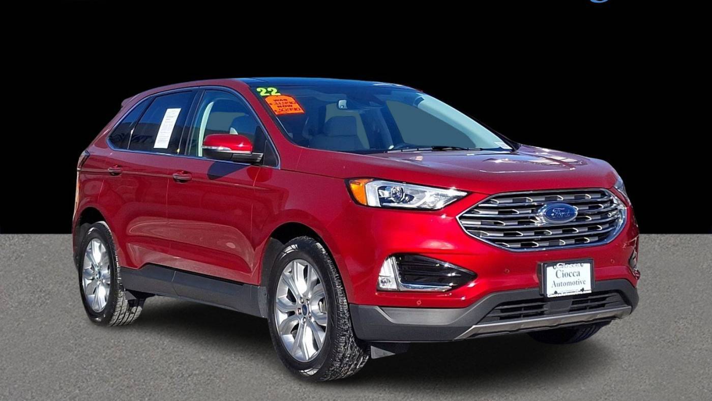 2022 Ford Edge Titanium — SUV — 25,204 mi — Flemington, NJ