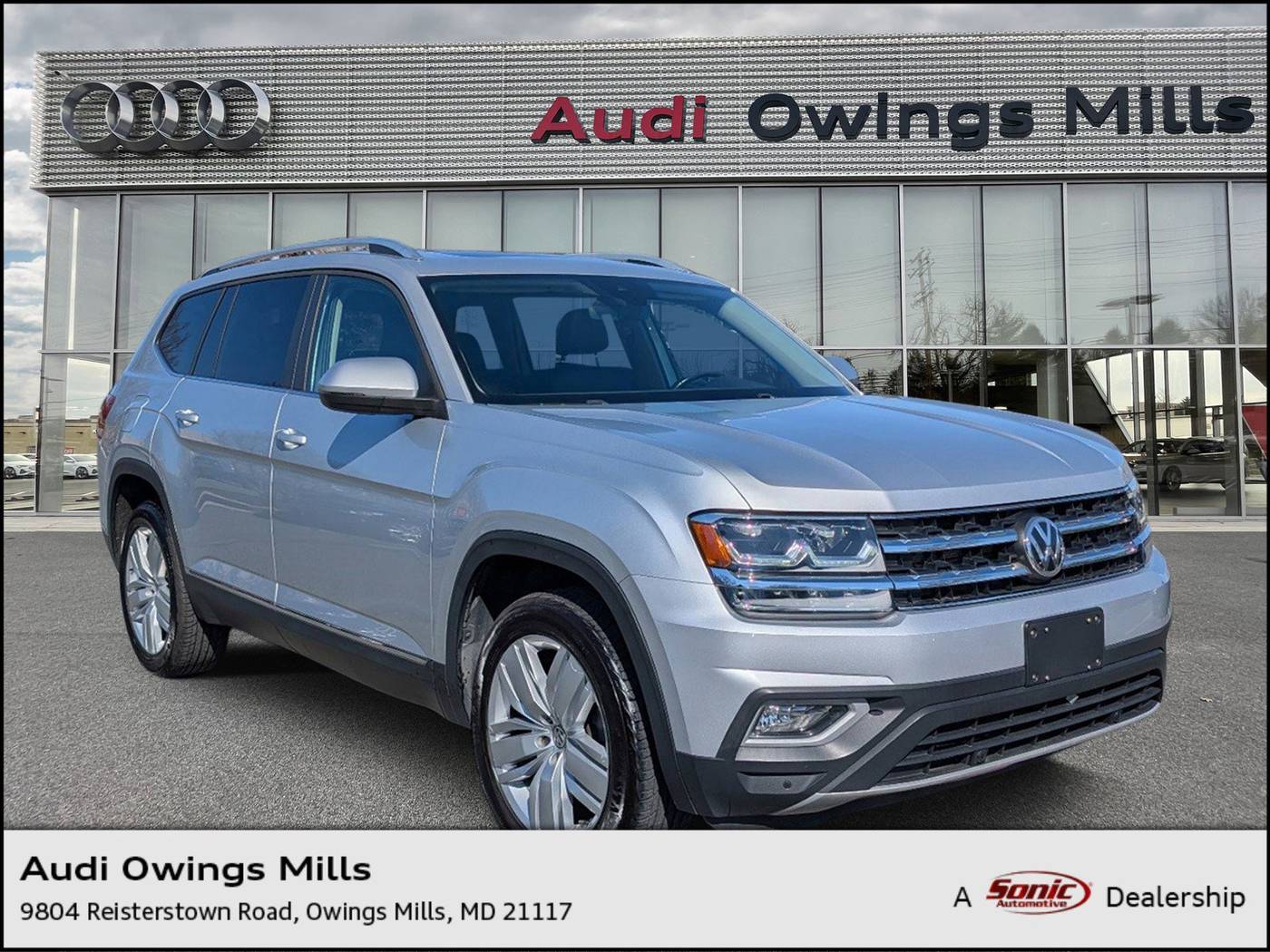 2019 Volkswagen Atlas SEL — SUV — 60,669 mi — Owings Mills, MD